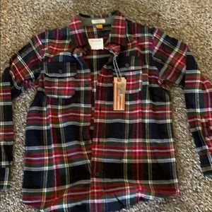 Tailor Vintage Plaid Dress Shirt